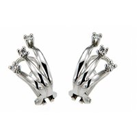Orecchini Recarlo Donna in Oro bianco Diamante 0.58 Ct ZQ796/060 - ZQ796/060
